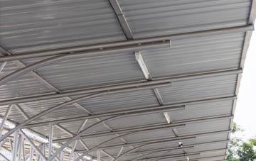 installing Blaenffos metal roofing