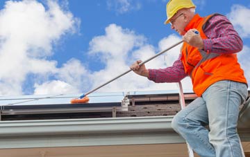 Blaenffos soft wash roof cleaning